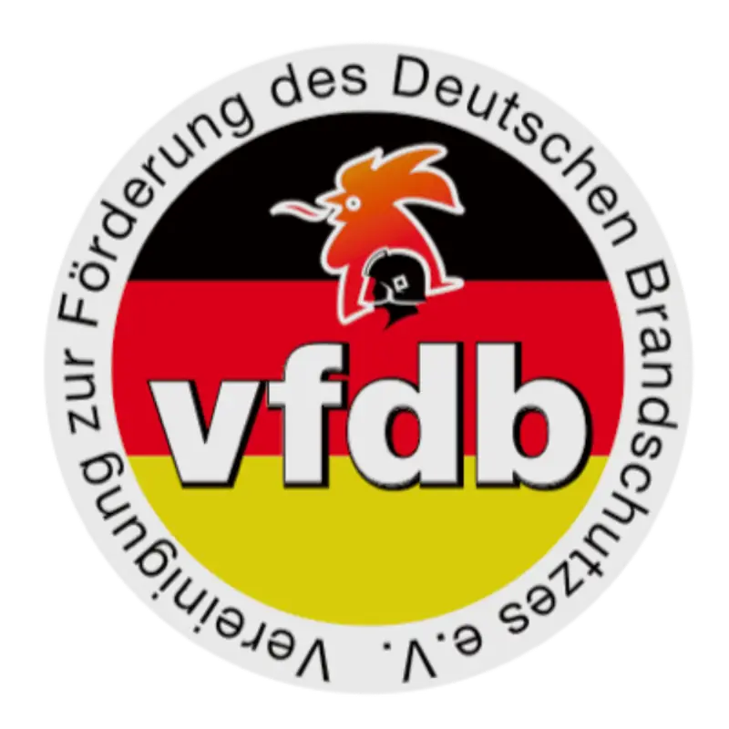 Mitglied der vfdb, Vereinigung zur Förderung des Deutschen Brandschutzes