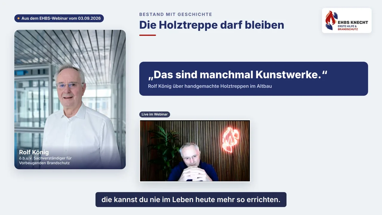 Rolf König erklärt Aufstockung und Dachausbau im Bestand